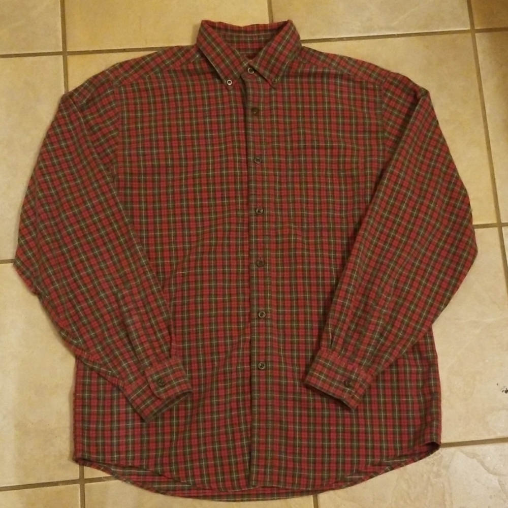 LL bean mens button up